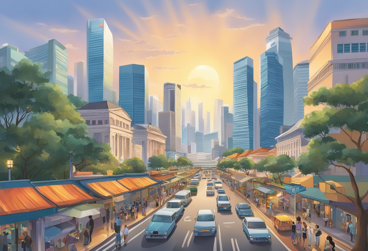 The bustling streets of Singapore, with its iconic skyline and vibrant energy, serve as the backdrop for Mark Lee's impactful influence and lasting legacy